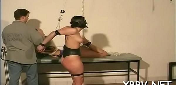  Amazing scenes of raw bondage with a hawt non-professional woman